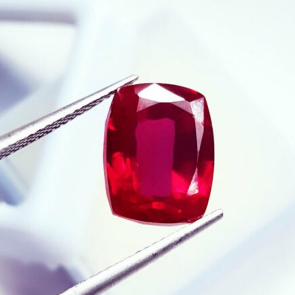 Certified Loose Gemstone 8.63 Ct Natural Red Ruby